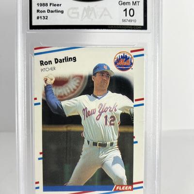 1988 Fleer Ron Darling – GMA 10