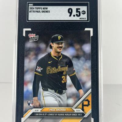2024 Topps Now Paul Skenes – SGC 9.5