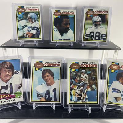 1975 & 1979 Dallas Cowboys Football Card Collection #1