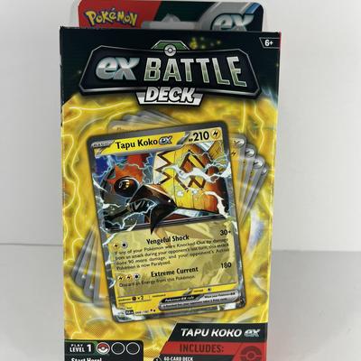 Factory Sealed Pokémon XY Battle Deck – Tapu Koko