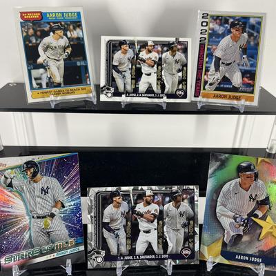 Aaron Judge Baseball Card Collection