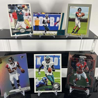 Michael Vick Football Card Collection