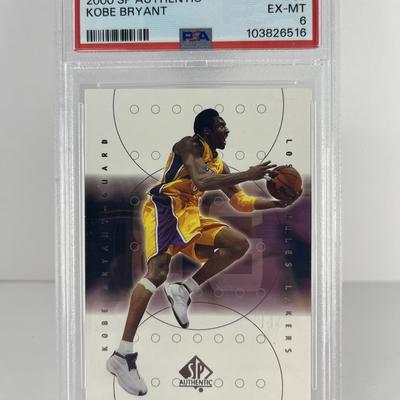 2000 SP Authentic Kobe Bryant – PSA 6