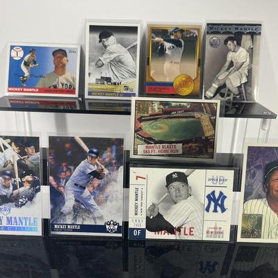 Mickey Mantle Baseball Card Collection