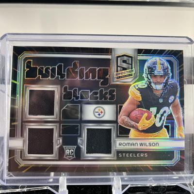 2024 Spectra – Roman Wilson Building Blocks Relic #29/75