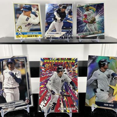 Juan Soto Baseball Card Collection