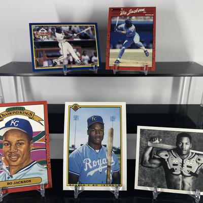Bo Jackson Baseball Card Collection – Dual-Sport Legend