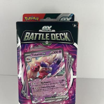 Factory Sealed Pokémon EX Battle Deck – Tinkaton