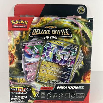 Factory Sealed Pokémon Deluxe Battle Deck – Miraidon EX