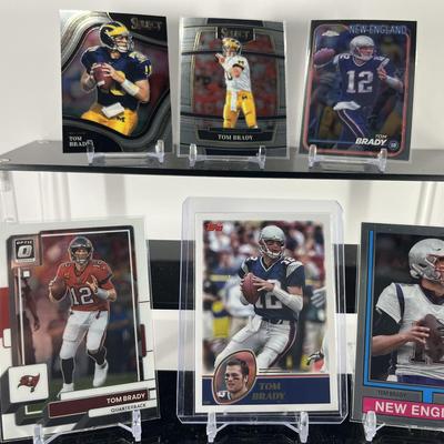 Tom Brady Football Card Collection