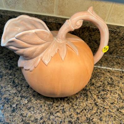 Pumpkin pitcher $20