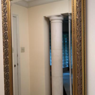 AT130 Gold Leaf Mirror