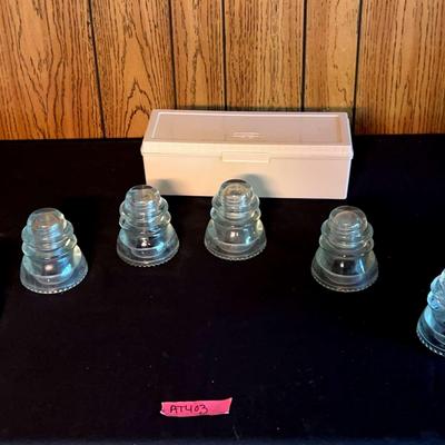 AT403 Vintage Westinghouse Fan, Thermos Brand Lunch Thermoses , Hemingray Glass Insulators