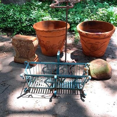 AT437 Planters, Window  Planter,  Standing Planter And Garden Decor