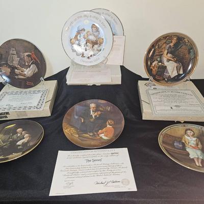 AT181 Bradford Exchange Collectible Plates & Gorham