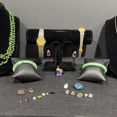 AT816 Jade, Time And Loose Stones 