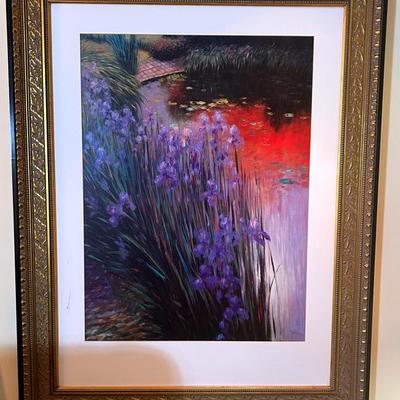 AT104 Framed Print "Reflections of Giverny" by Greg Singley