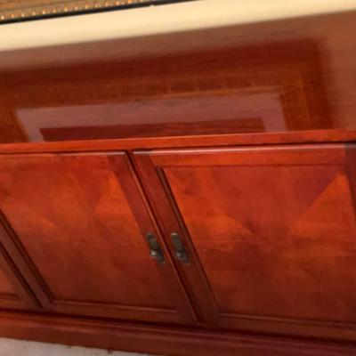 AT120 Ethan Allen Solid Wood Credenza 
