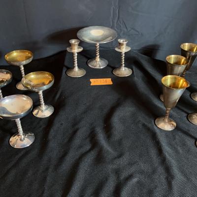 AT138 Silver Plated Dining Accessories 