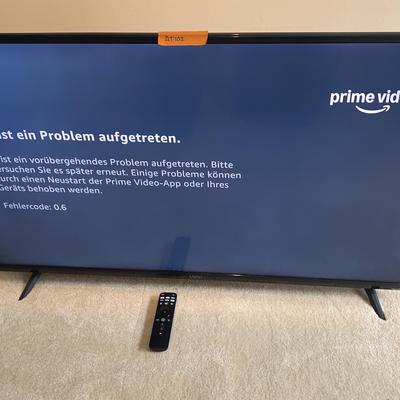 AT102 Vizio 43in TV with Remote