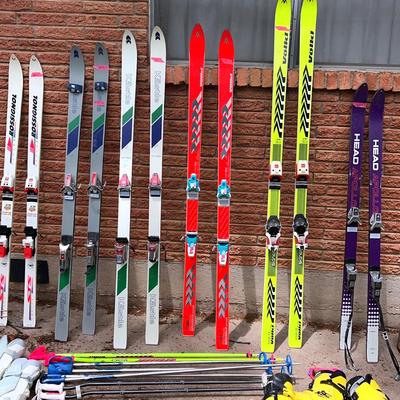 AT411- Skis, Boots, Poles and More Ski Items 
