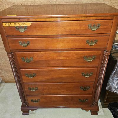 AT501 Willet Solid Wildwood Cherry Dresser