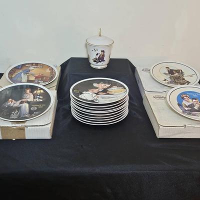 AT178 Edwin M. Knowles Mothers's Day Collection Plates 