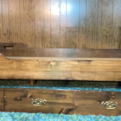 AT448 Ethan Allen Classic Pine Twin Bed 