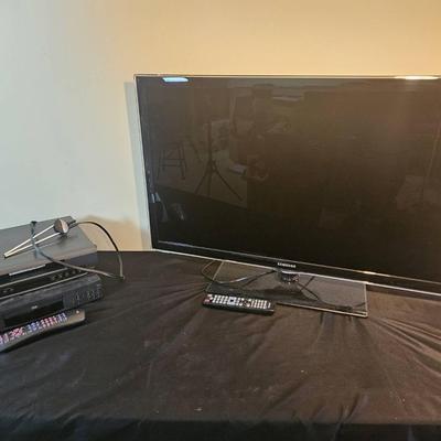 AT317 Samsung 38" TV, VCR by RCA,CD Player By Panasonic