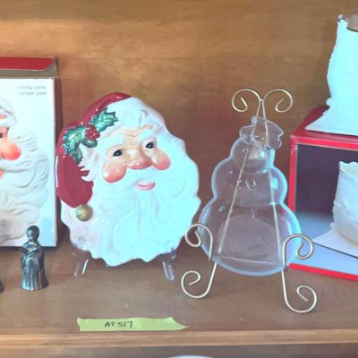 AT517 Christmas Decor Including Tiffany, Fitz And Floyd And Neiman Marcus