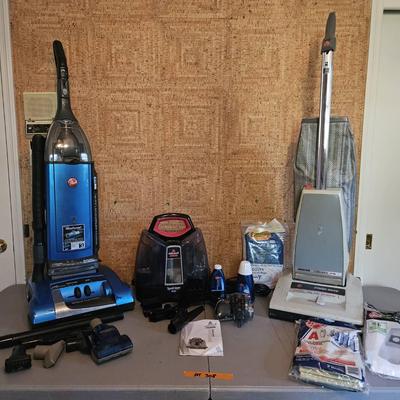 AT308 2 Vacuums By Hoover And Bissel Sports Clean Auto