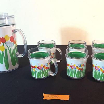 AT196  Retro Thermo Serv St Tropez Beverage Set