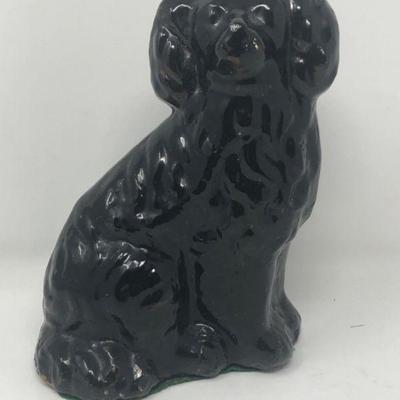 Staffordshire Jackfield-Style Spaniel Figure