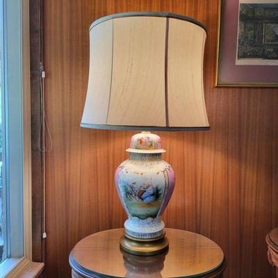 Antique Royal Vienna Porcelain Lamp - F. A. Stahl ($1500)