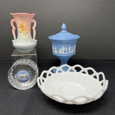 Avonshire Blue Candleholder & More Vintage Collectibles