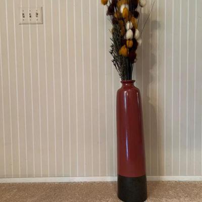 2.2 Foot Tall Ceramic Contemporary Vase