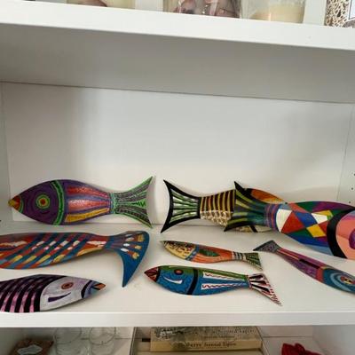 Hand painted fish from Portugal 