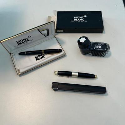 Mont Blanc & Davidoff pens 