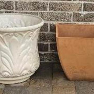 2 Large Planters