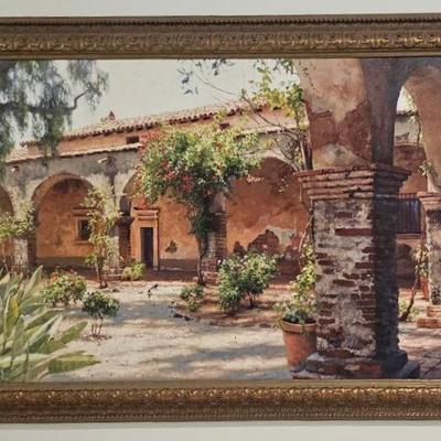 June Caney Signed and Numbered Oil Painting