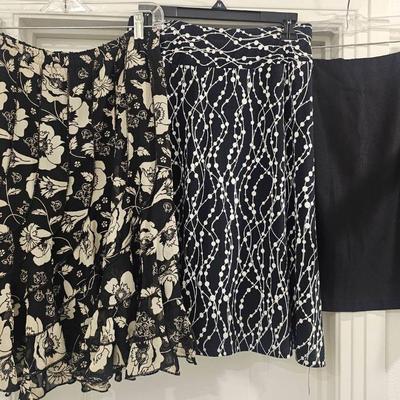 Trio Of Black Skirts