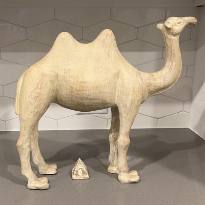 Camel Statue 18” X 16” & More