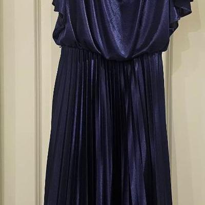 Semi Formal Navy Blue Dress Dress Barm Collection Size 6