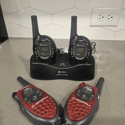 2 Sets OF Walkie Talkies With Charger