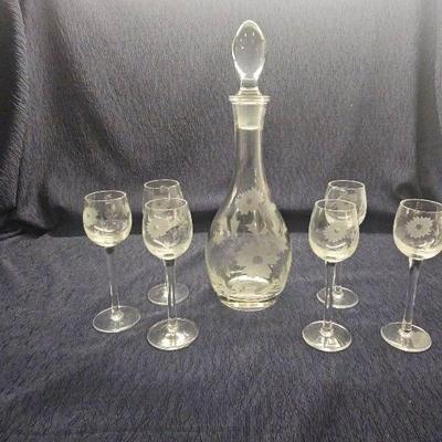 Crystal Decanter And More