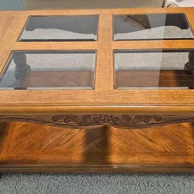 MCM Wood Coffee Table