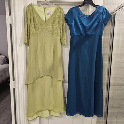 Semi Formal Dresses Pistachio And Blue