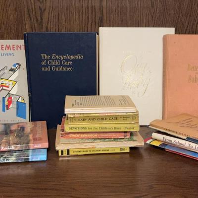 Thomas Kinkade, Childcare, Baby Book, Parenting Book Assortment