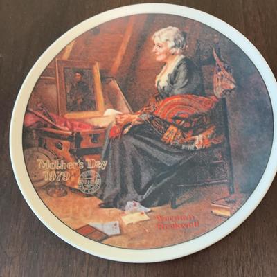 Norman Rockwell Reflections Plate #16172E Knowles