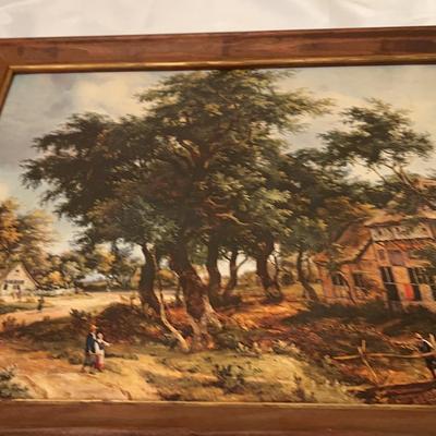 Framed Landscape Print By John Singer Sargent 